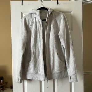 Lululemon Gray Scuba Hoodie